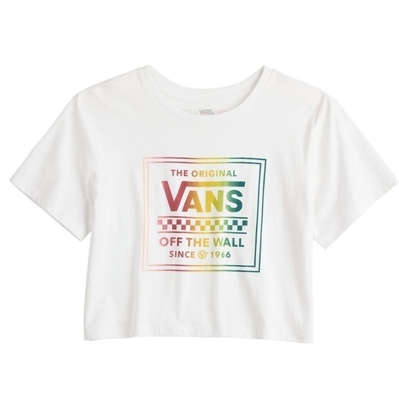 Vans OFF THE WALL Crop Top - Picture 1 of 5